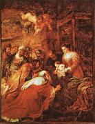 Peter Paul Rubens The Adoration of the kings oil painting artist